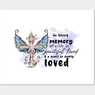 in loving memory of a life Posters and Art